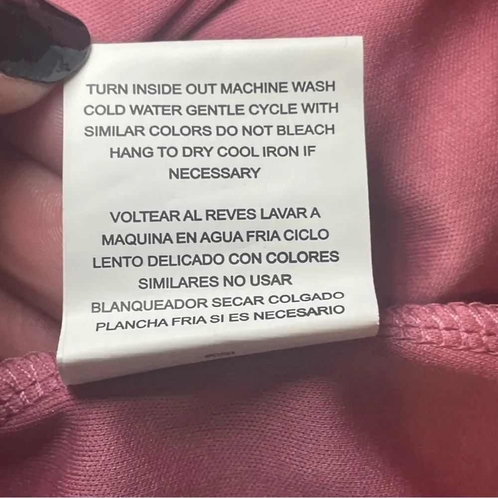 NWT As U Wish Rose Pink Floral Lace Halter Dress Medium Easter Wedding Guest - Image 9