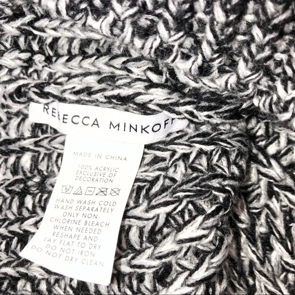 Rebecca Minkoff knit winter beanie Pom Pom hat - Image 5