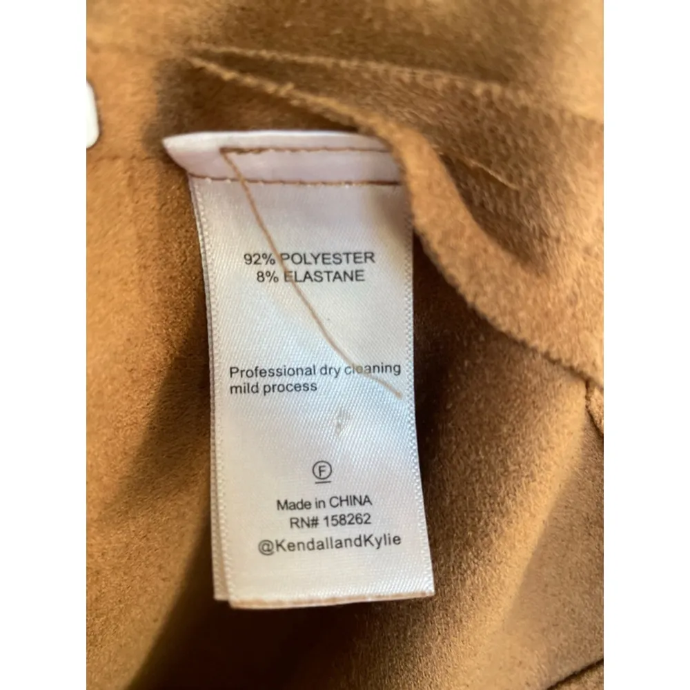 Kendall + Kylie Shacket Faux Suede Button Up Autumn Fall Western Cowgirl Desert - Image 4