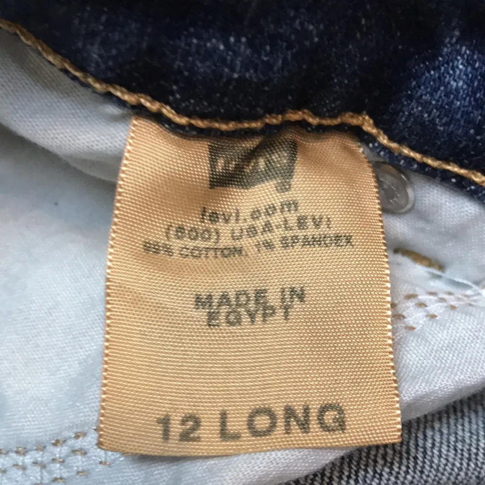 Levi’s Women’s 505 Jeans Relaxed Boot Cut Medium Wash Denim Sz 12 Long - Image 11