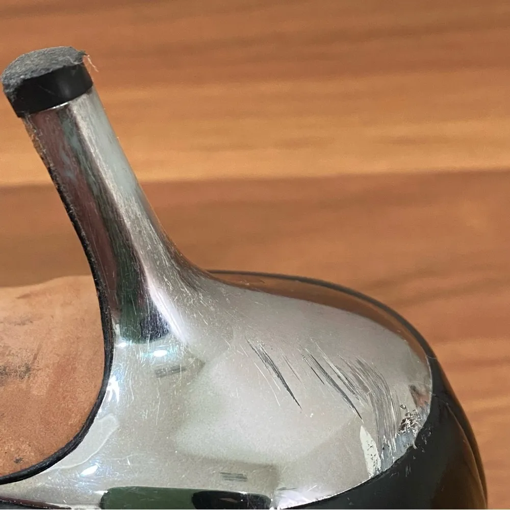 COACH Hellena Black Soft Patent Leather T-strap Kitten Heels Sandals Size 7.5B - Image 16