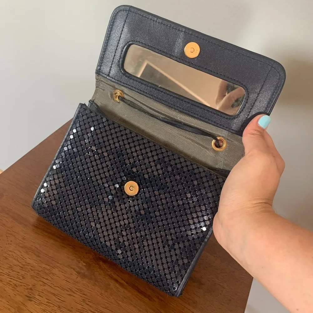 Navy Sparkle Satchel - Image 2