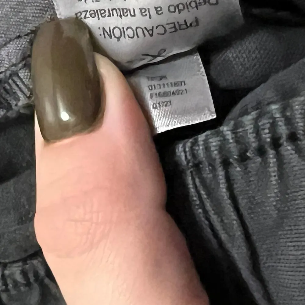 Universal Thread High Waist Shorts Black Cotton Stretch Dark Wash Sz S - Image 8