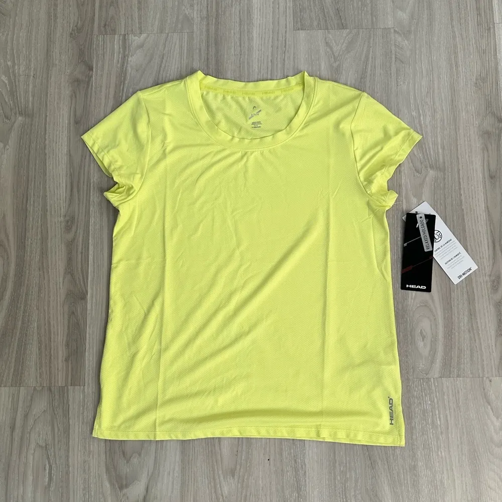 Head  Cool Down Tee - Sunny Lime
Sz: (M) - Image 4