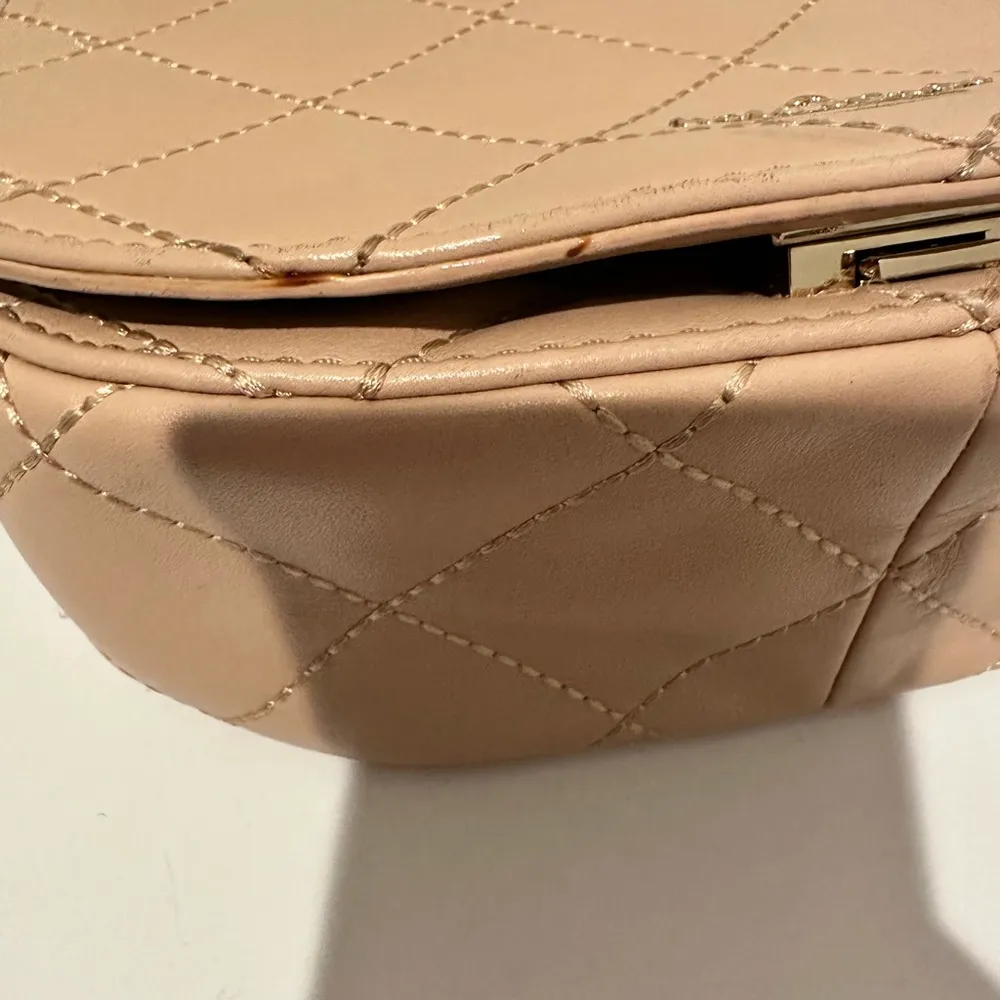 Kate Spade Emerson Place Rita Crossbody Saddle Convertible Handbag Cashew Beige - Image 12