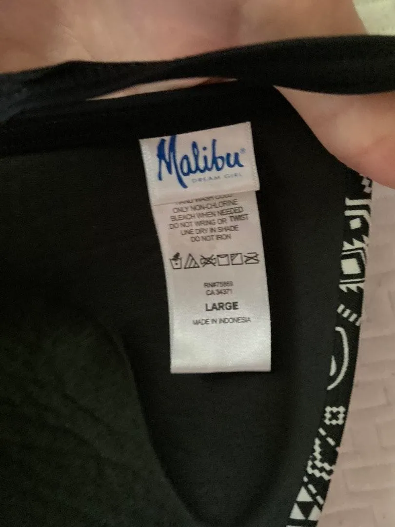 Malibu Bikini Top Black Size L - Image 3