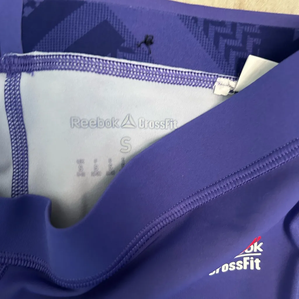 Reebok Women's Purple Leggings CrossFit Cordura size small - Image 3