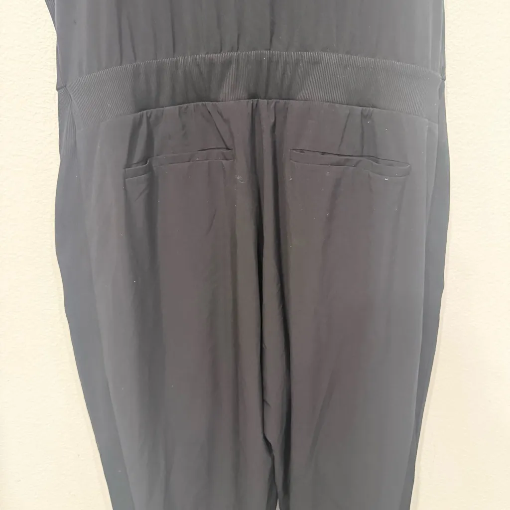 Athleta Brooklyn Black Sleeveless Jumpsuit 16 - Image 7