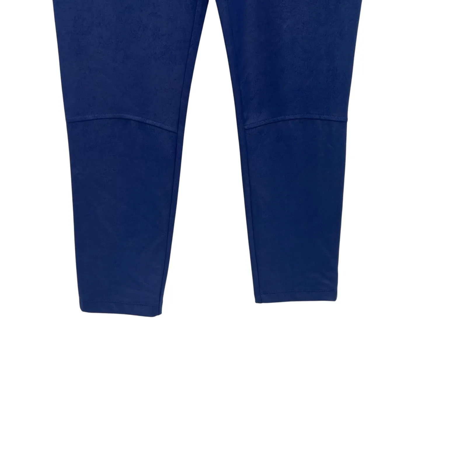 Clara Sun Woo Liquid Leather Legging Signature Skinny Pocket Pants Blue Size‎ XS - Image 8