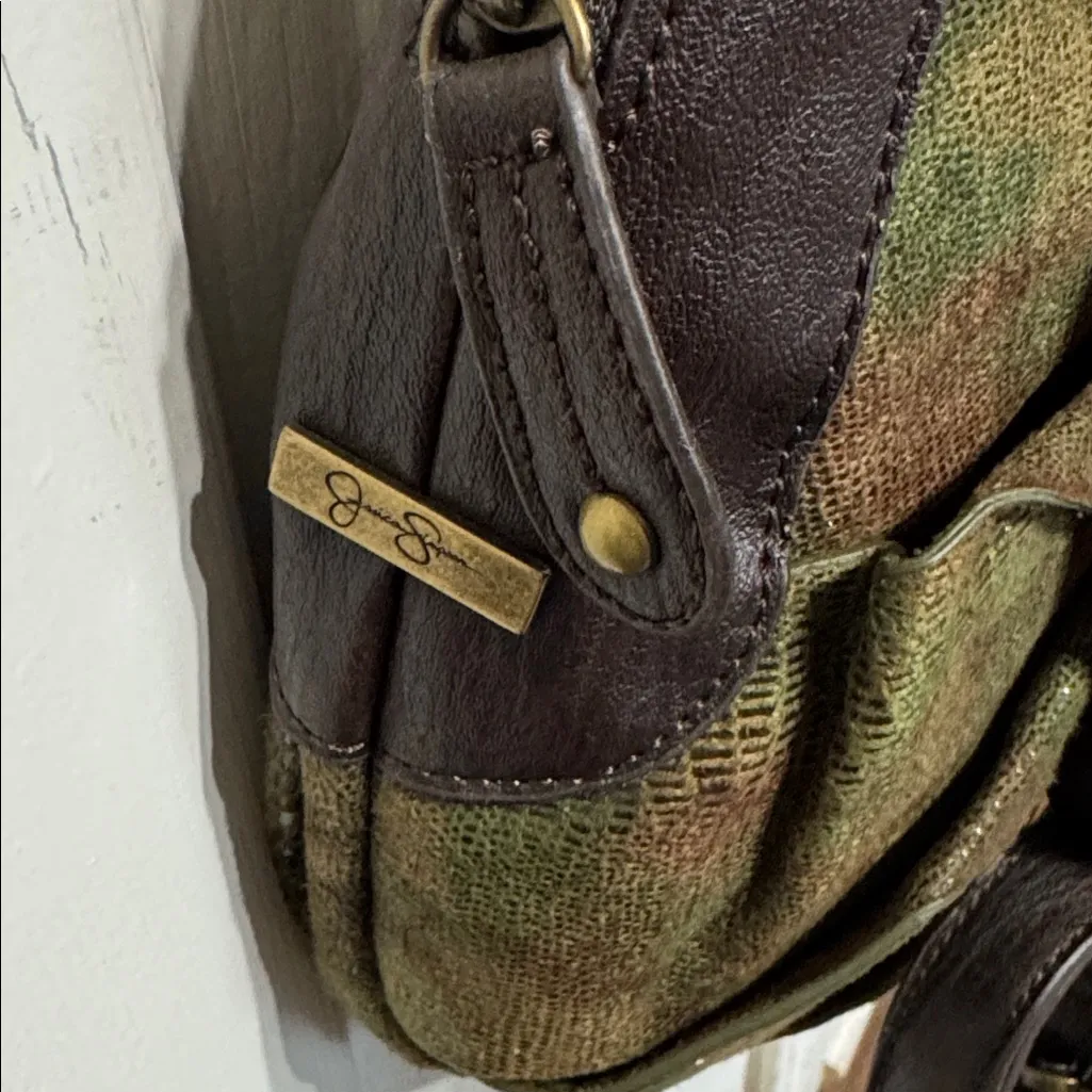 NWT Jessica Simpson KATIE Olive Green Shoulder Bag - Image 7