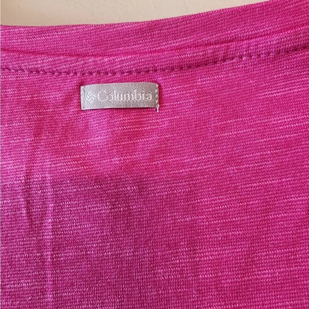 Columbia pink athletic shirt size womens medium - Image 4