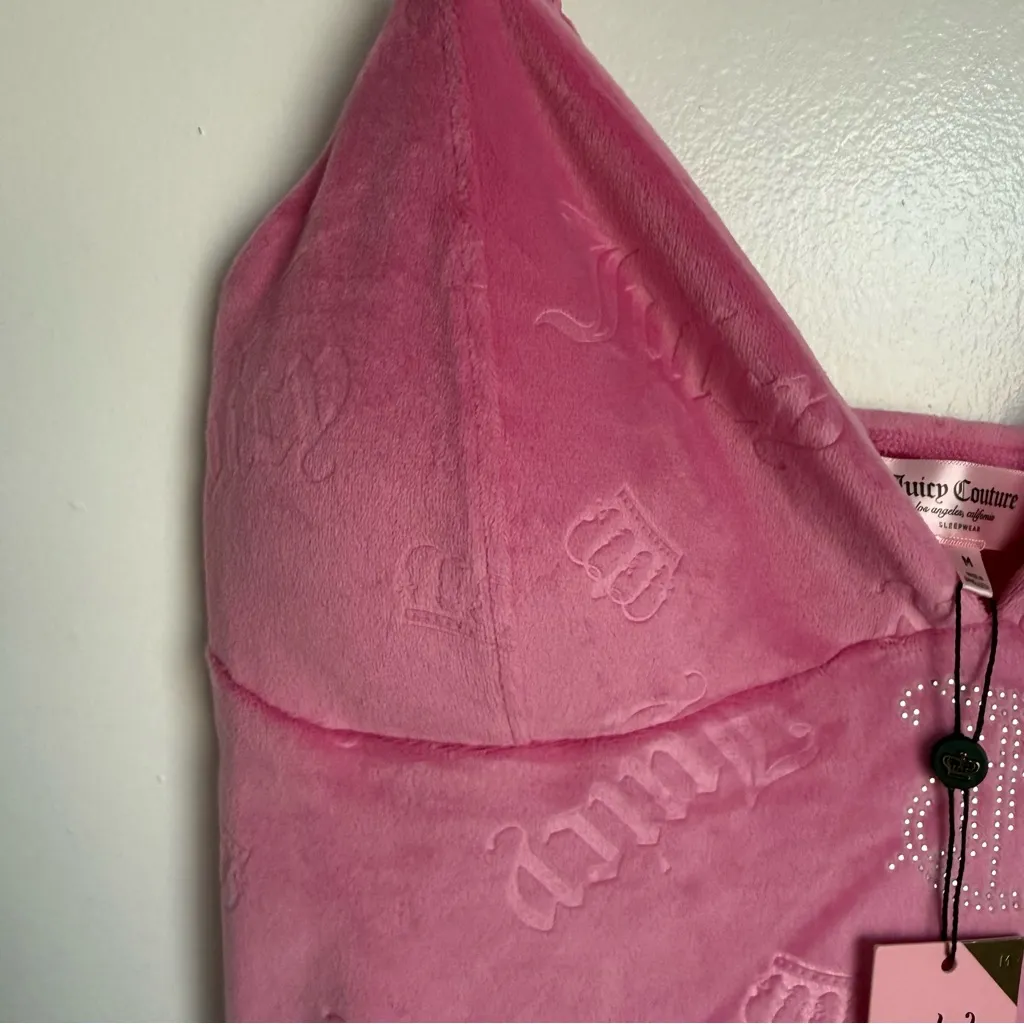 New women’s Juicy Couture Pink Slip Dress size medium - Image 4