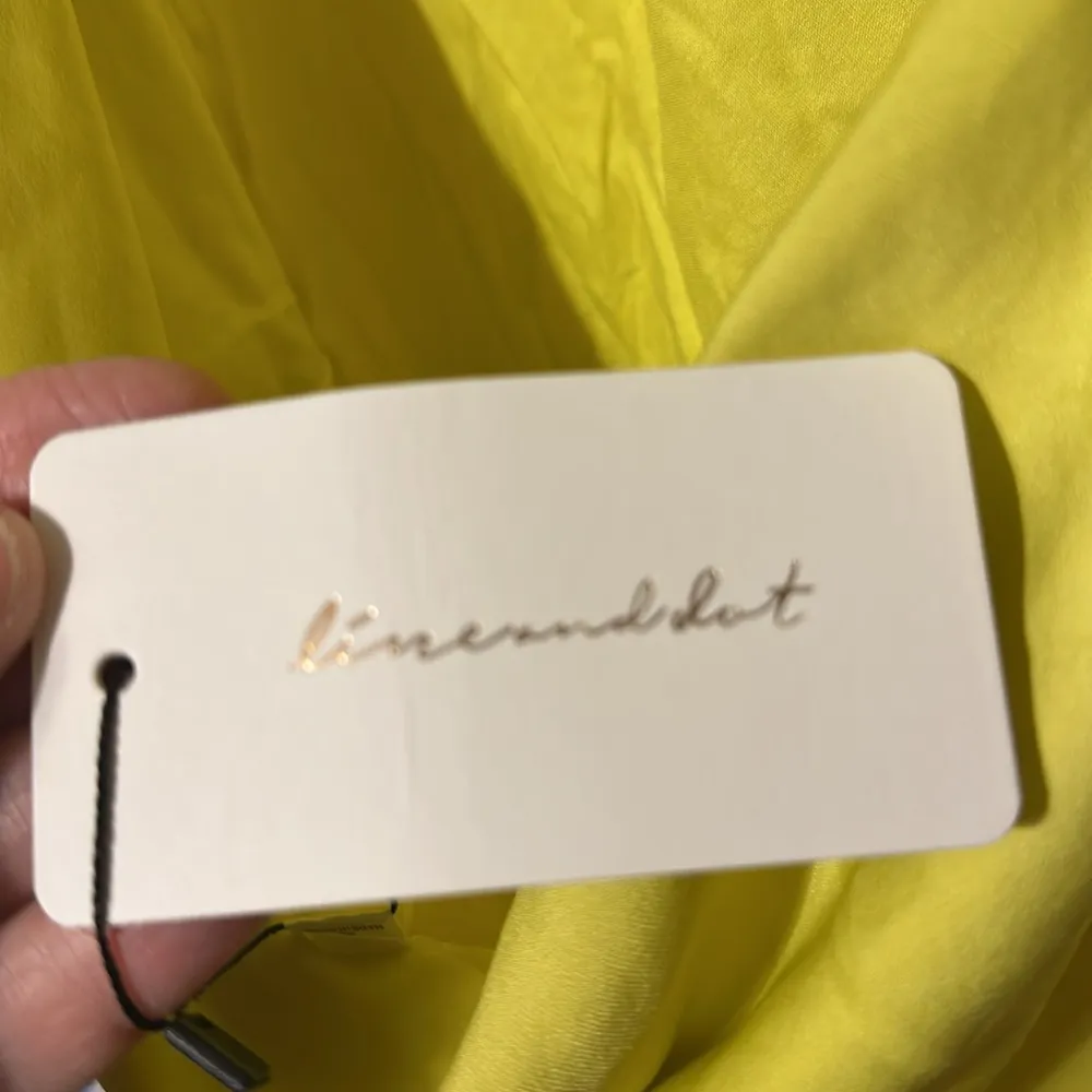 Line & Dot Brooke Mini Dress In Lemon‎ Size Small NWT - Image 9