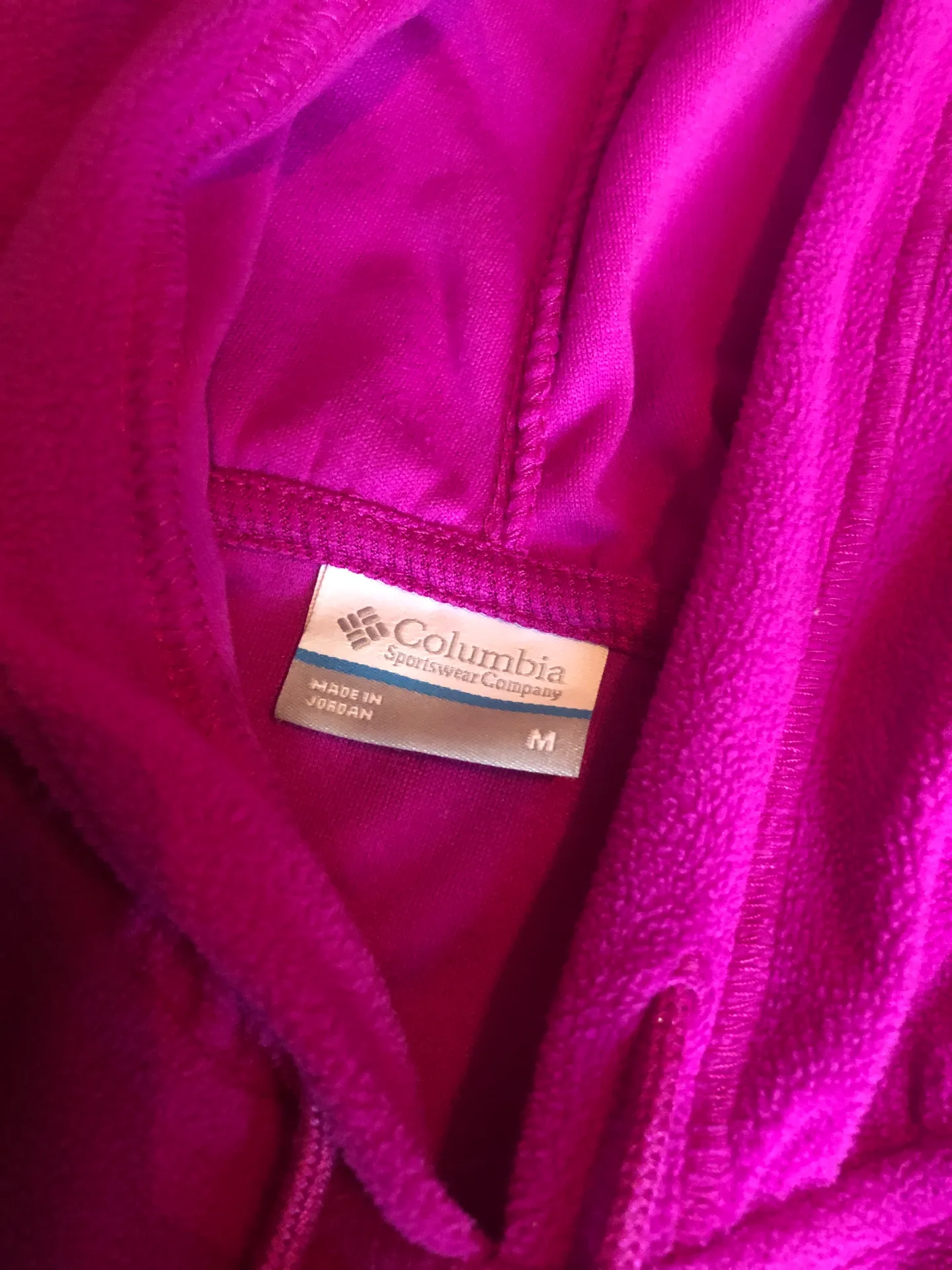 Columbia Purple Pullover Hoodie - Image 4