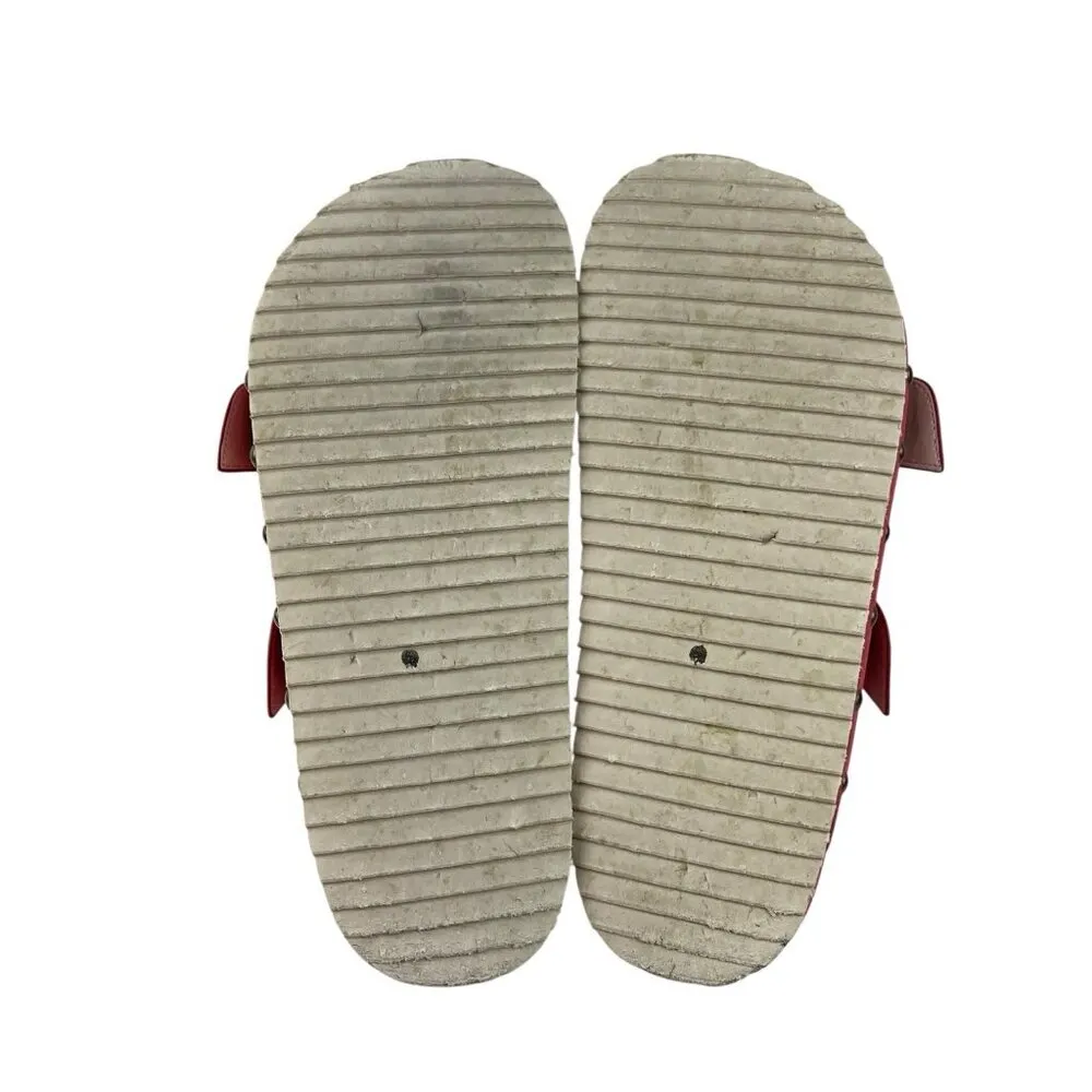 *Altar'd State Serenna Platform Sandal 6.5 Pink Festival Softie Chonky Summer - Image 13