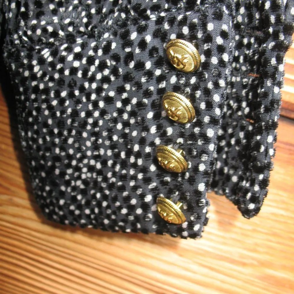 Pinko Silk Blend Ruffle Trim Mini Dress Black Size XXS - Image 9