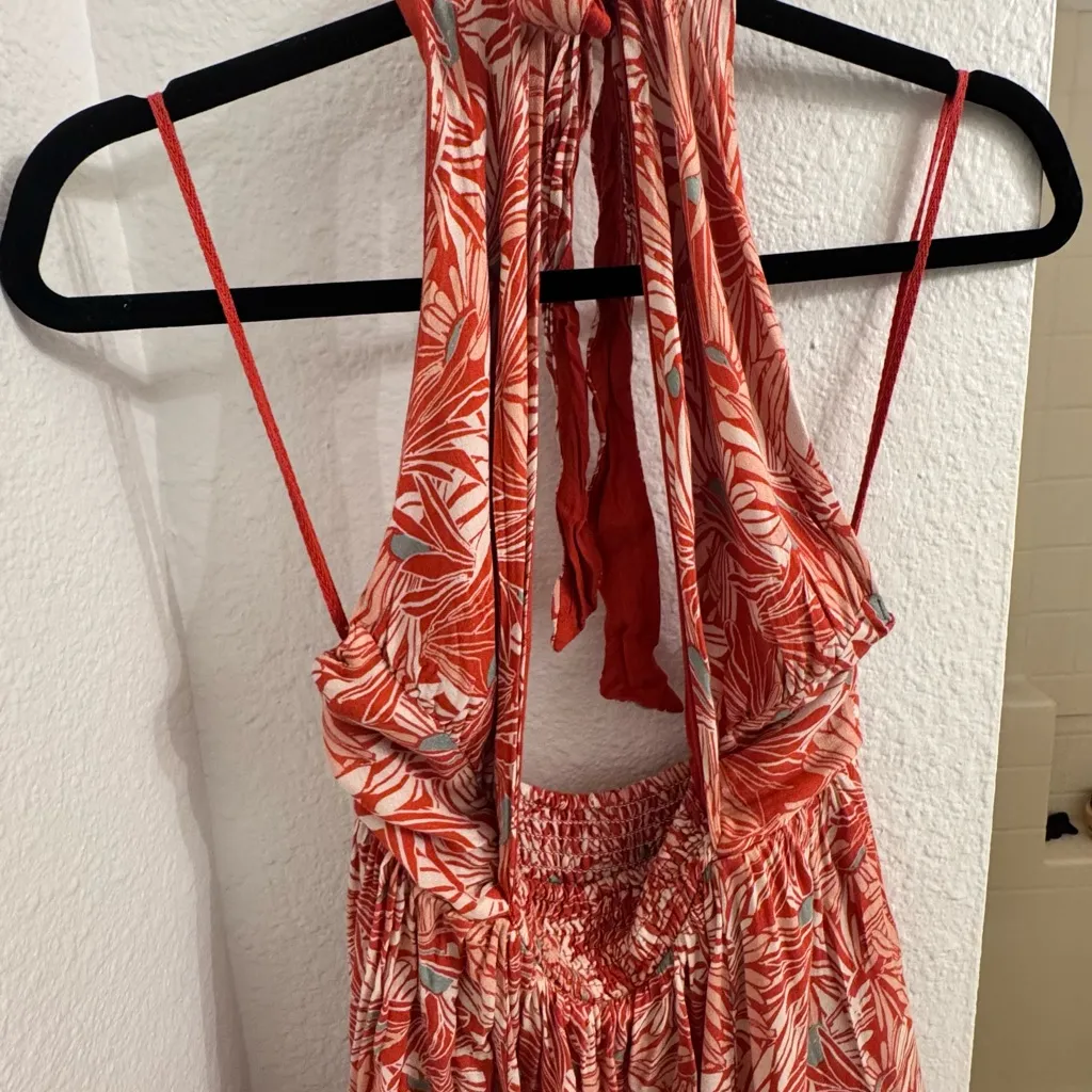 Free People Romantic Mini Dress – Lace Detail, Size S - Image 2