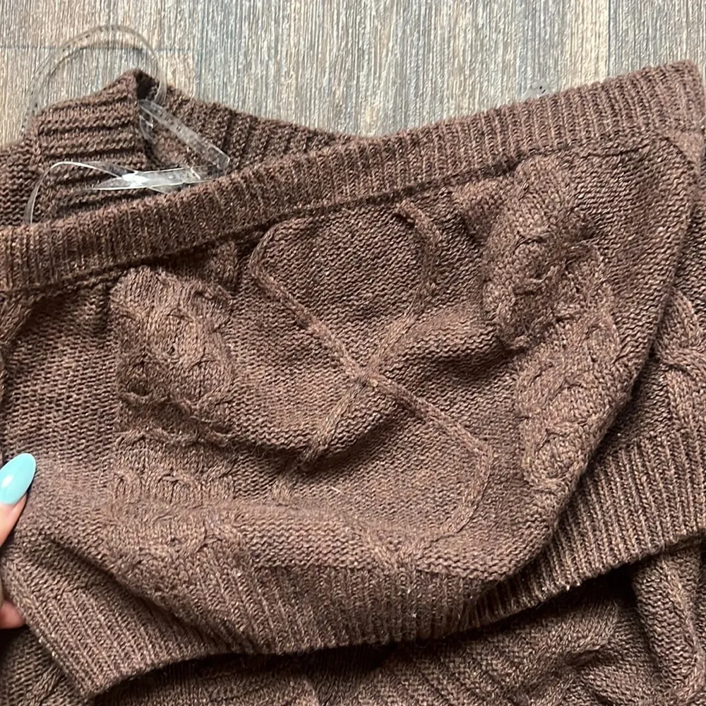 Haute Monde Brown Cardigan - Image 3