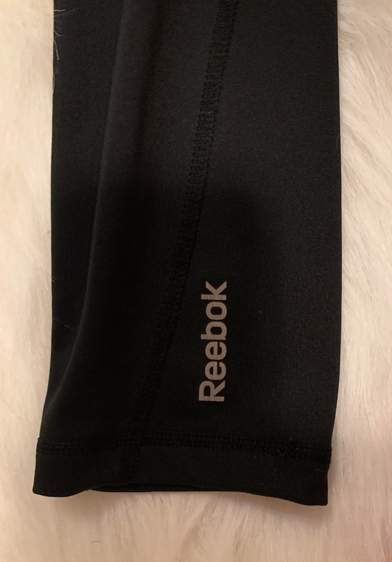 Reebok Black Workout Leggings - Image 2