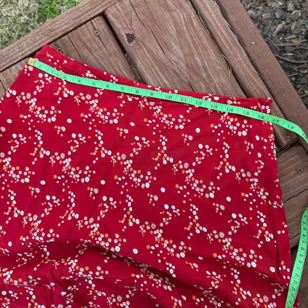 Vintage 90s Gap daisy chain mini skirt Size 12 - Image 3