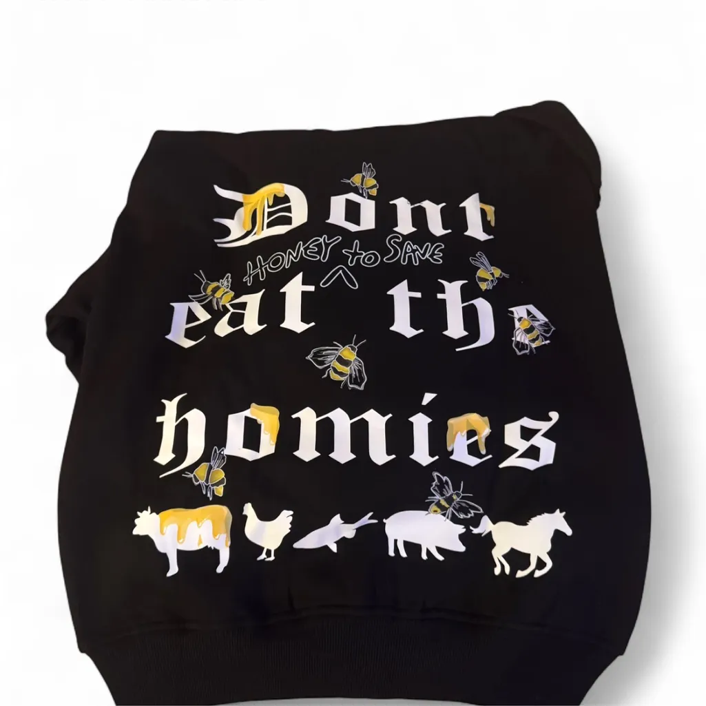 Don’t Eat The Homies don’t eat honey hoodie size small new - Image 2