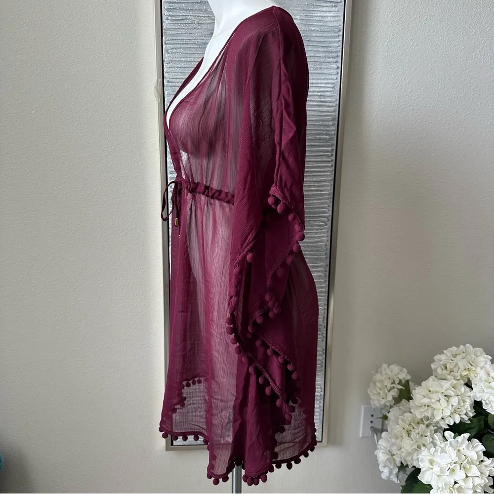 Bleu Rod Beattie Gypset Caftan Swimsuit Cover up Size S - Image 6