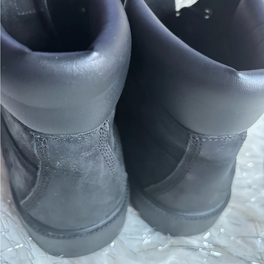 Timberland Black Ankle  Boys (Young) Boots Size 7 - Image 8