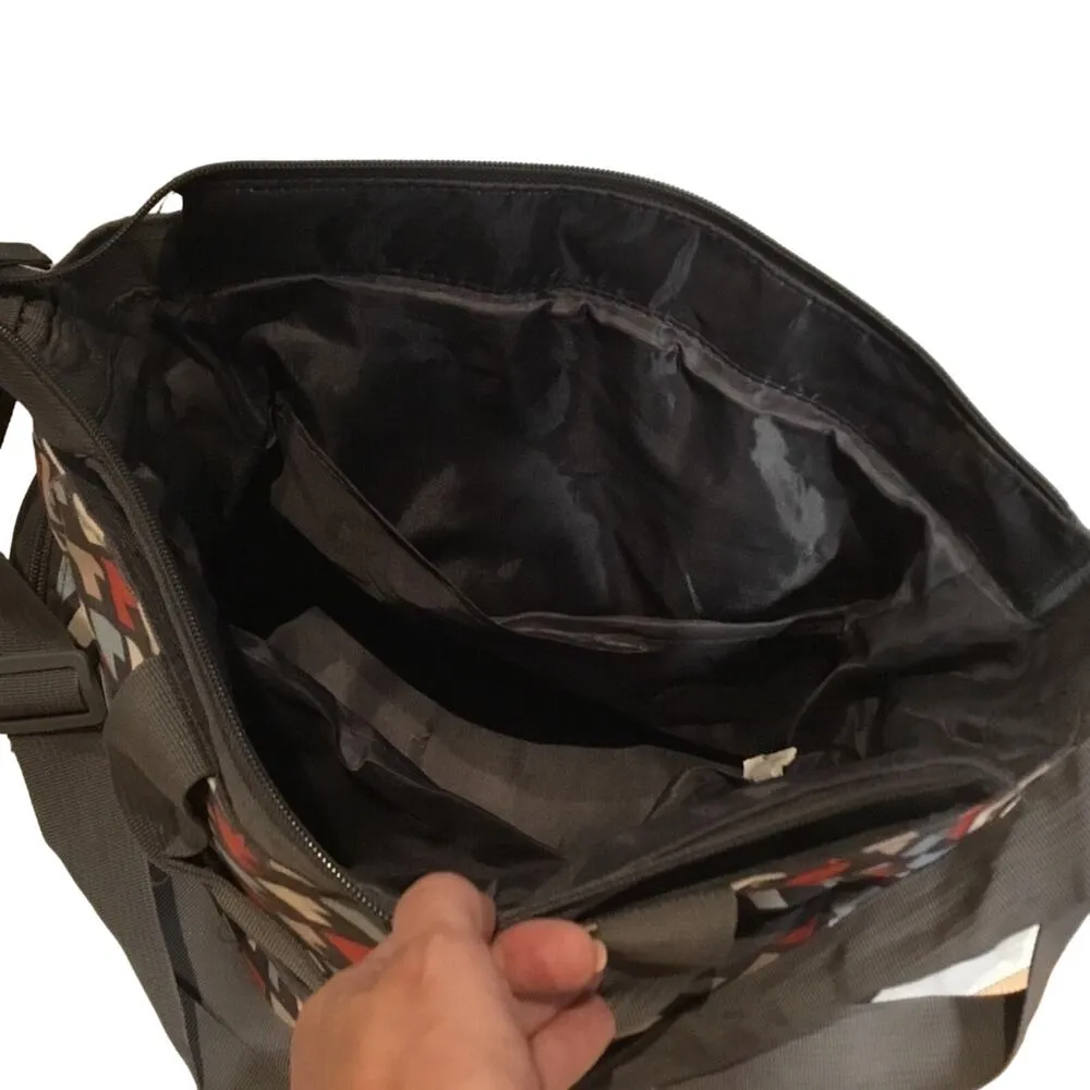 Baby Boom Multi Geo Tote Diaper Bag Gray - Image 9