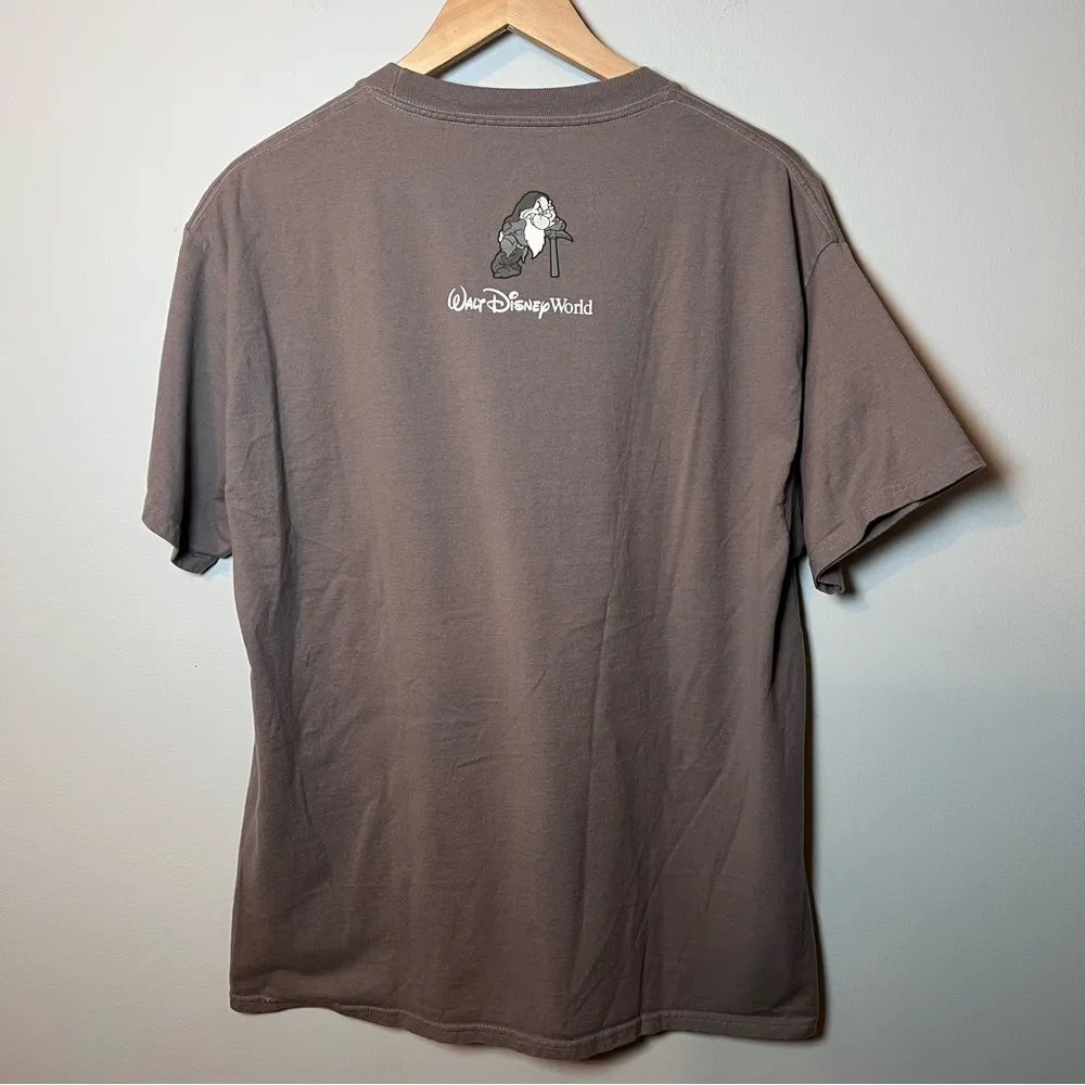 Disney "I'm Grumpy Because You're Dopey!" T-shirt Adult size Large Disneyland - Image 4