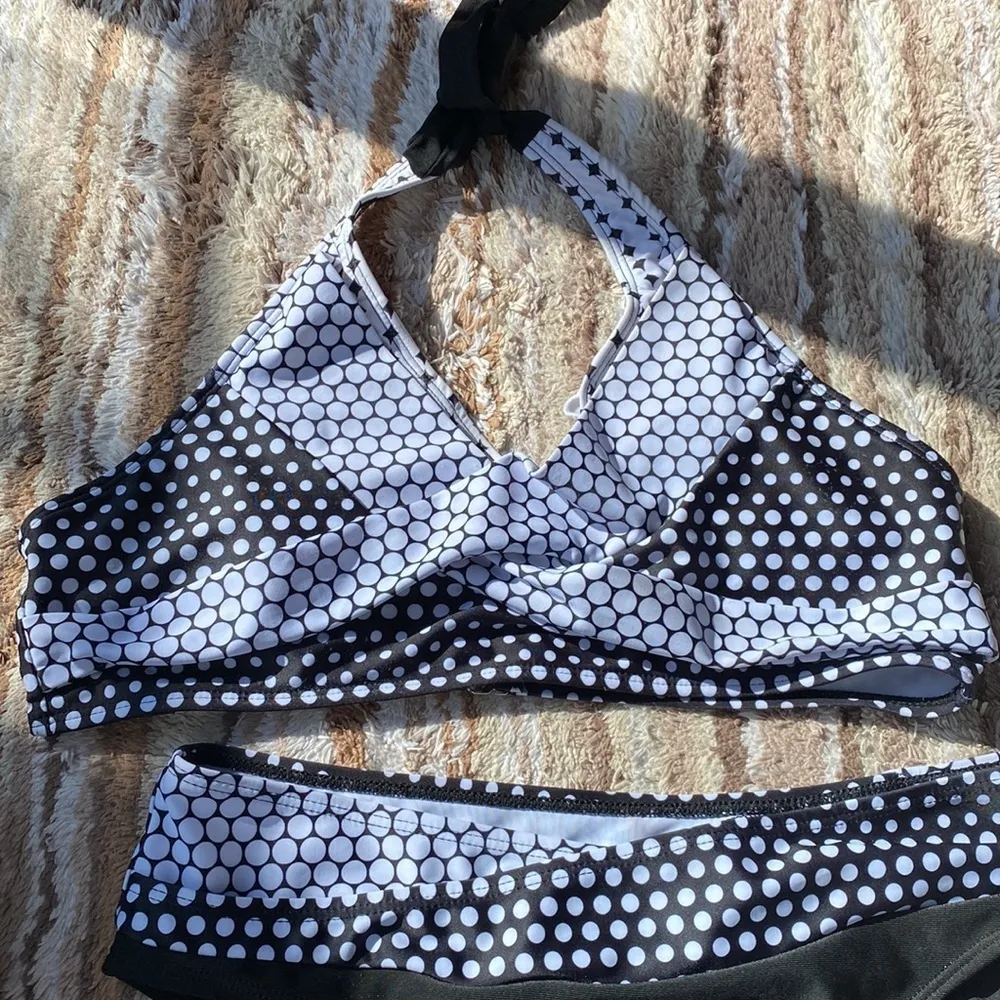 Polkadot swimsuit set​​ Black Size M - Image 6
