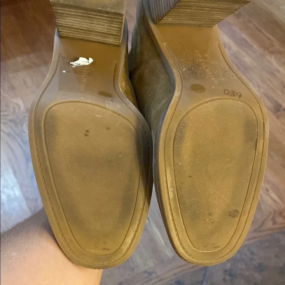 Tan Suede Ankle Boots - Image 7