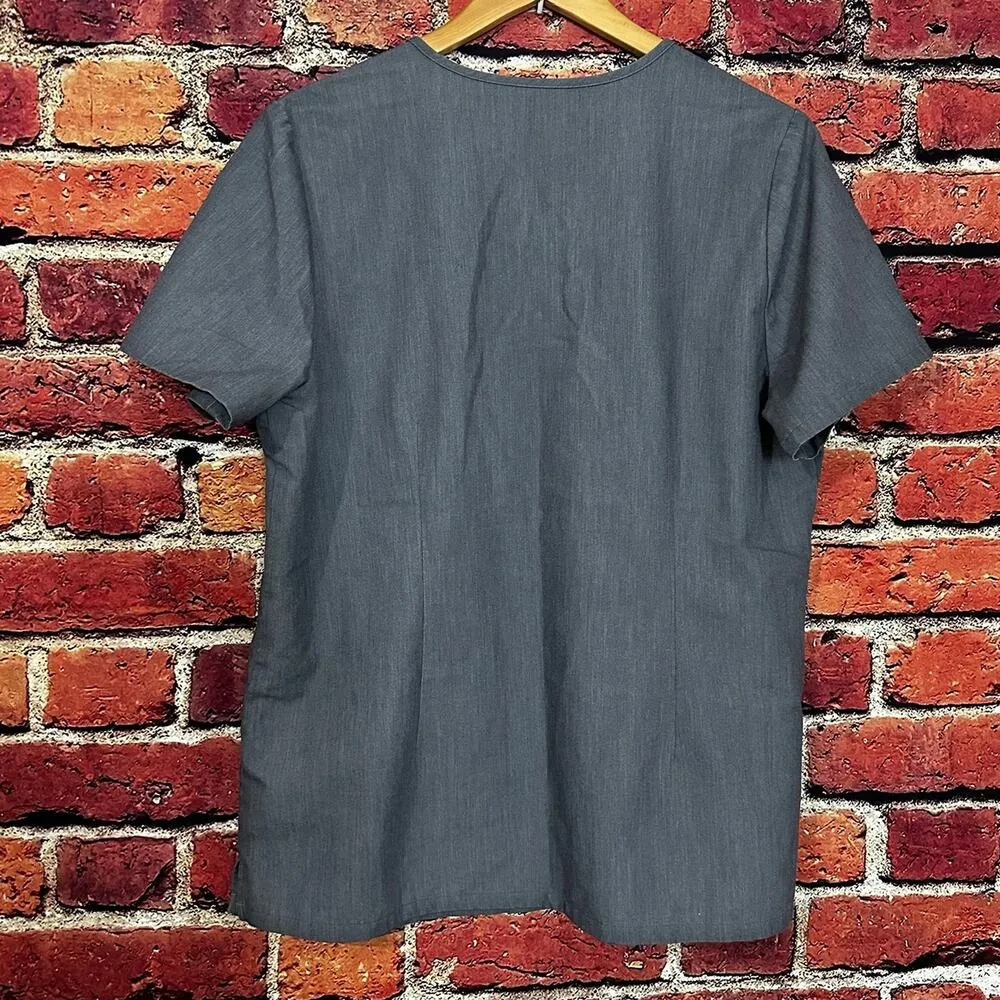 Gray figs scrub top - Image 3