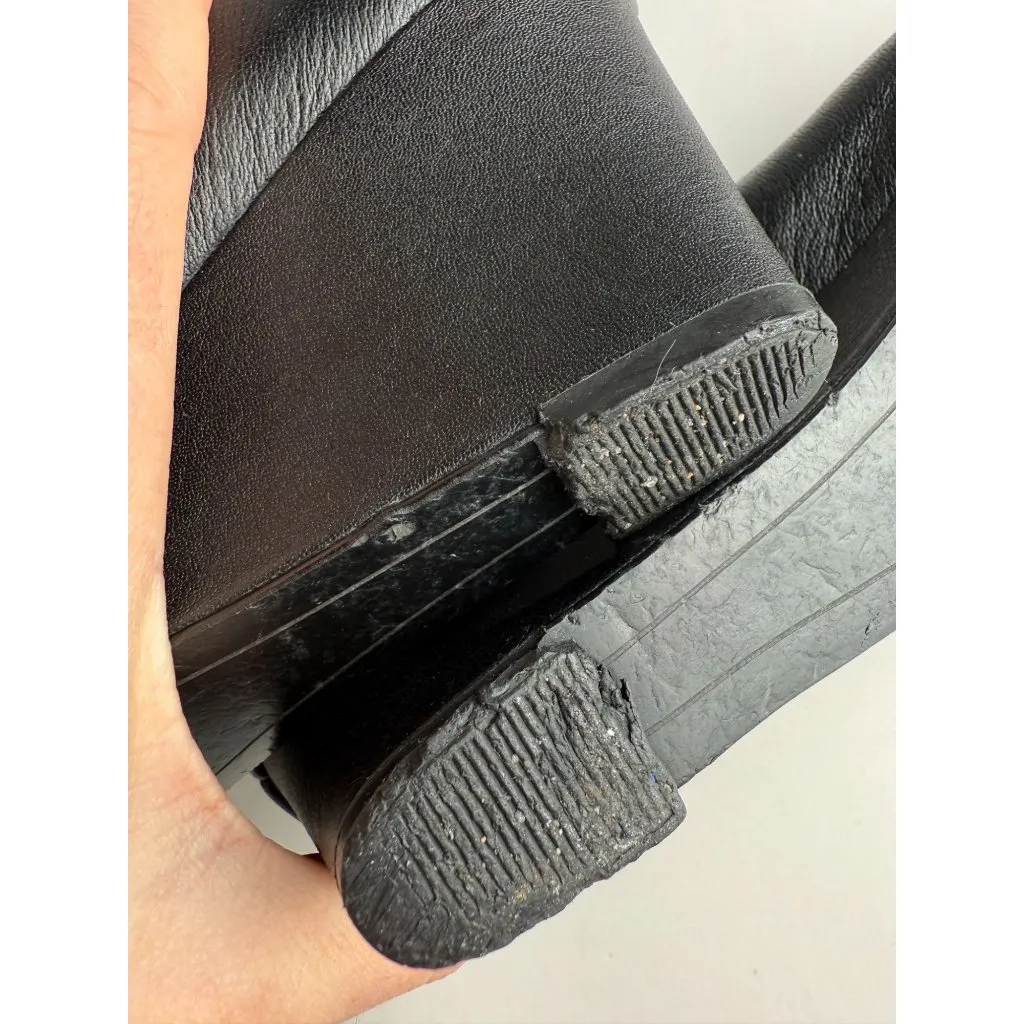 Vionic  Camden Leather Wedge Heels Black Size 7 - Image 8