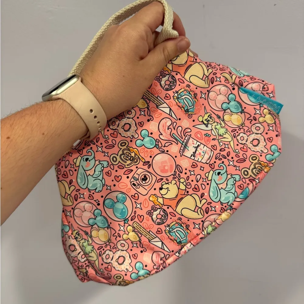 Disneyland fantasyland pink‎ lunchbox makeup bag - Image 3