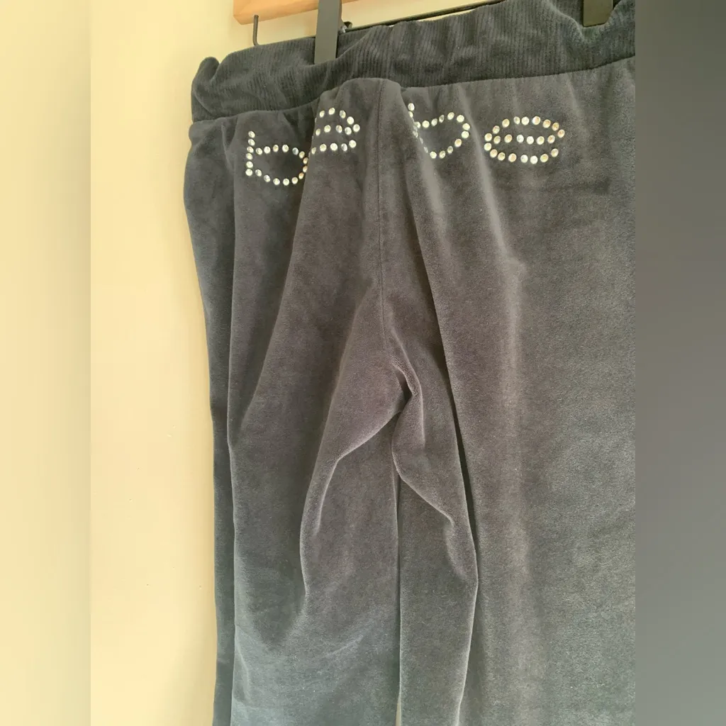 Bebe Sweatpants Vintage Pants Bottoms Black Women Size Medium Active - Image 3