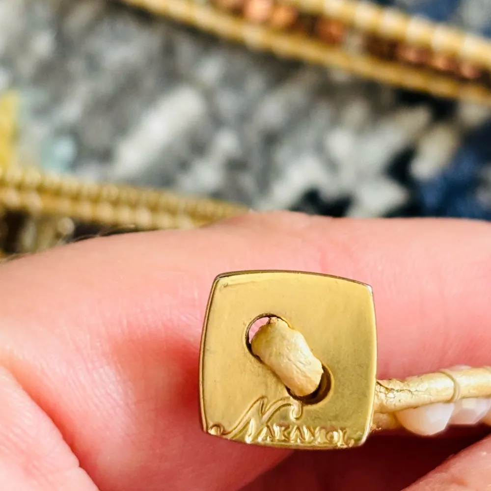 Nakamol Sparkling Five Layer Wrap 33" bracelet - Image 4