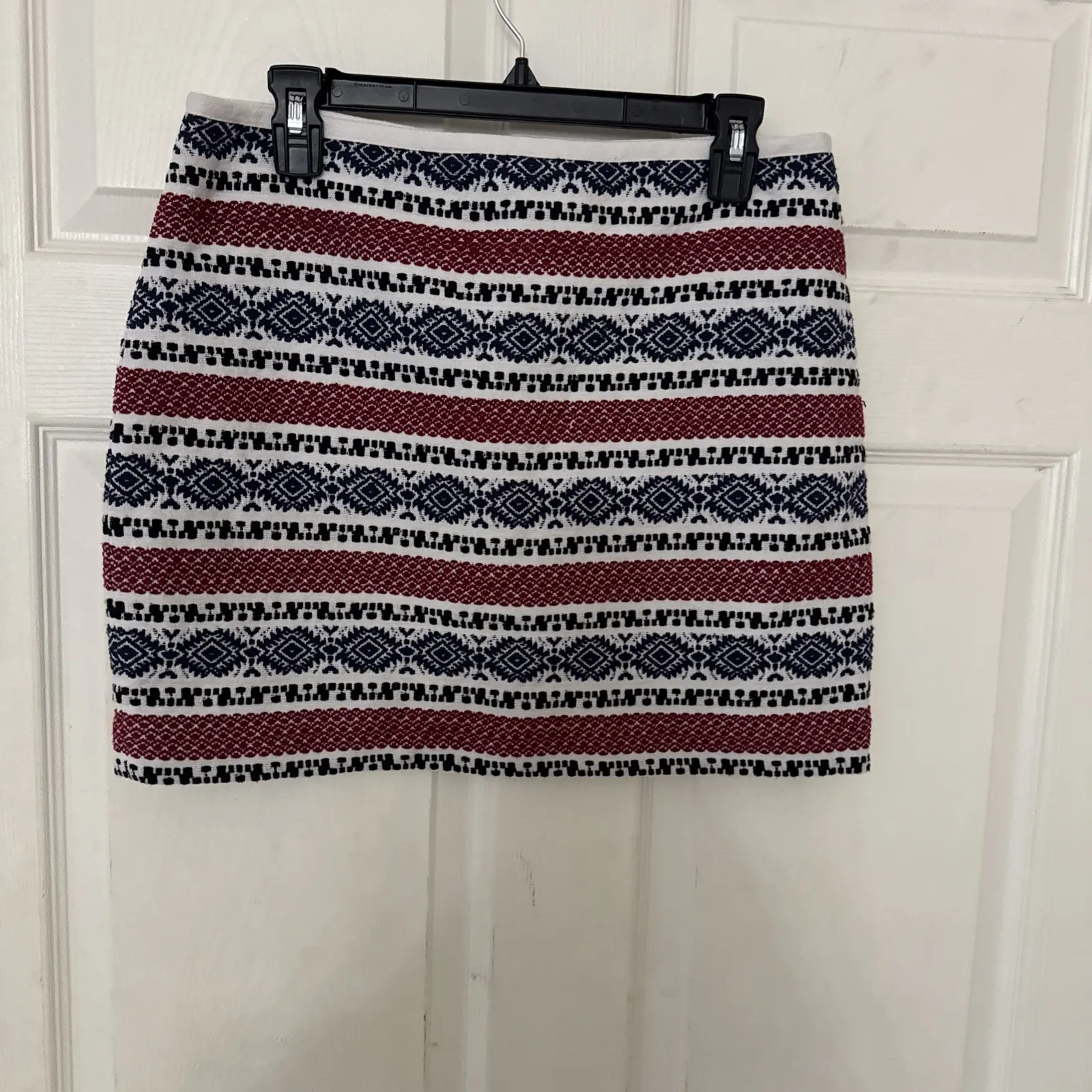 NWT Shabby chic Madewell Skirt 6 Jacquard Gamine g3461 ‎ $88 y2k style - Image 5