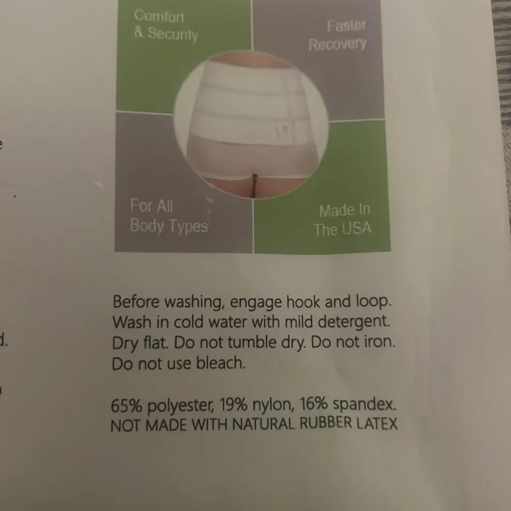 AltroCare Postpartum Abdominal Binder S/M Inch 3 Panel Tummy Tuck C - Image 6