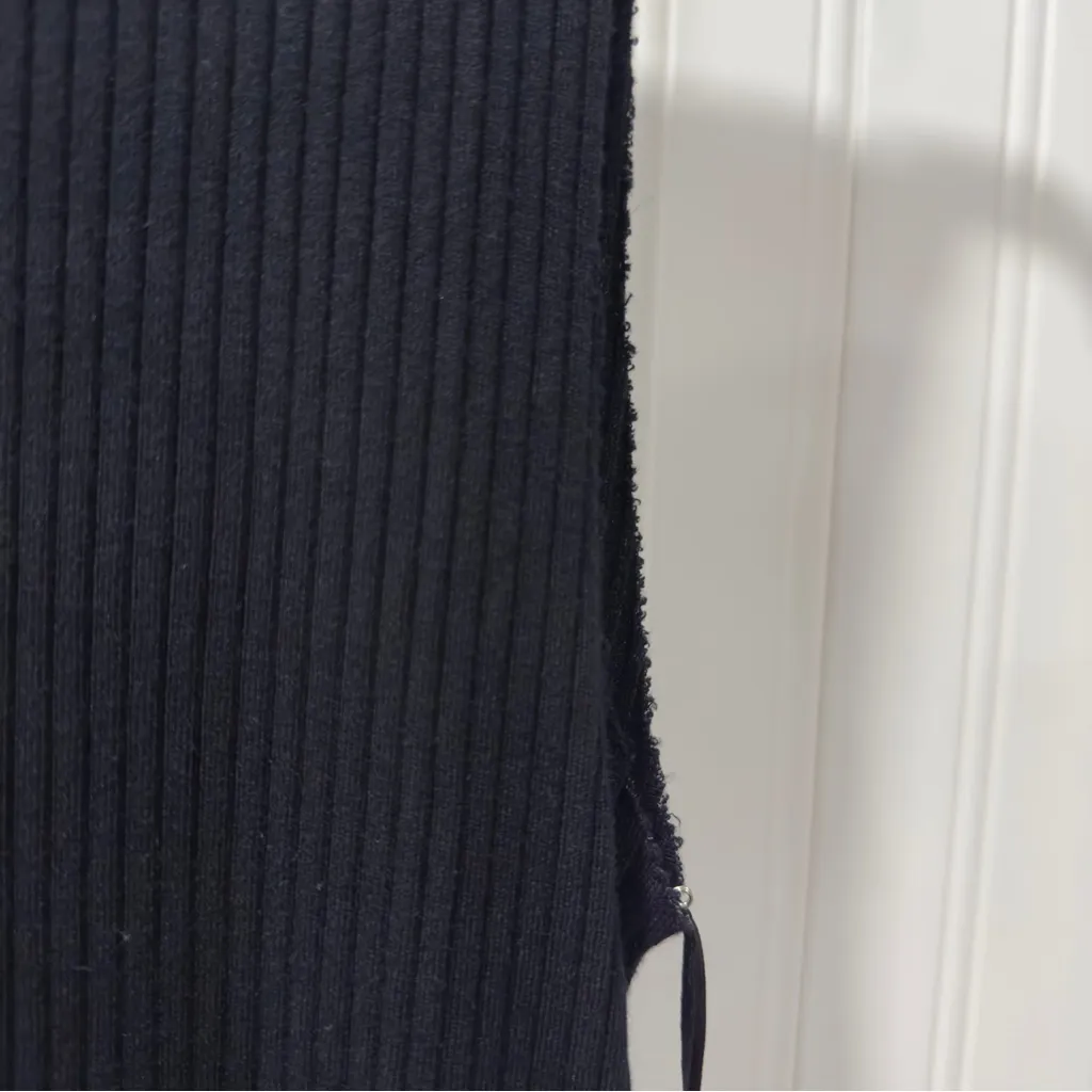 NWT Michael Lauren XRevolve Black Knit Dress Size Medium - Image 5