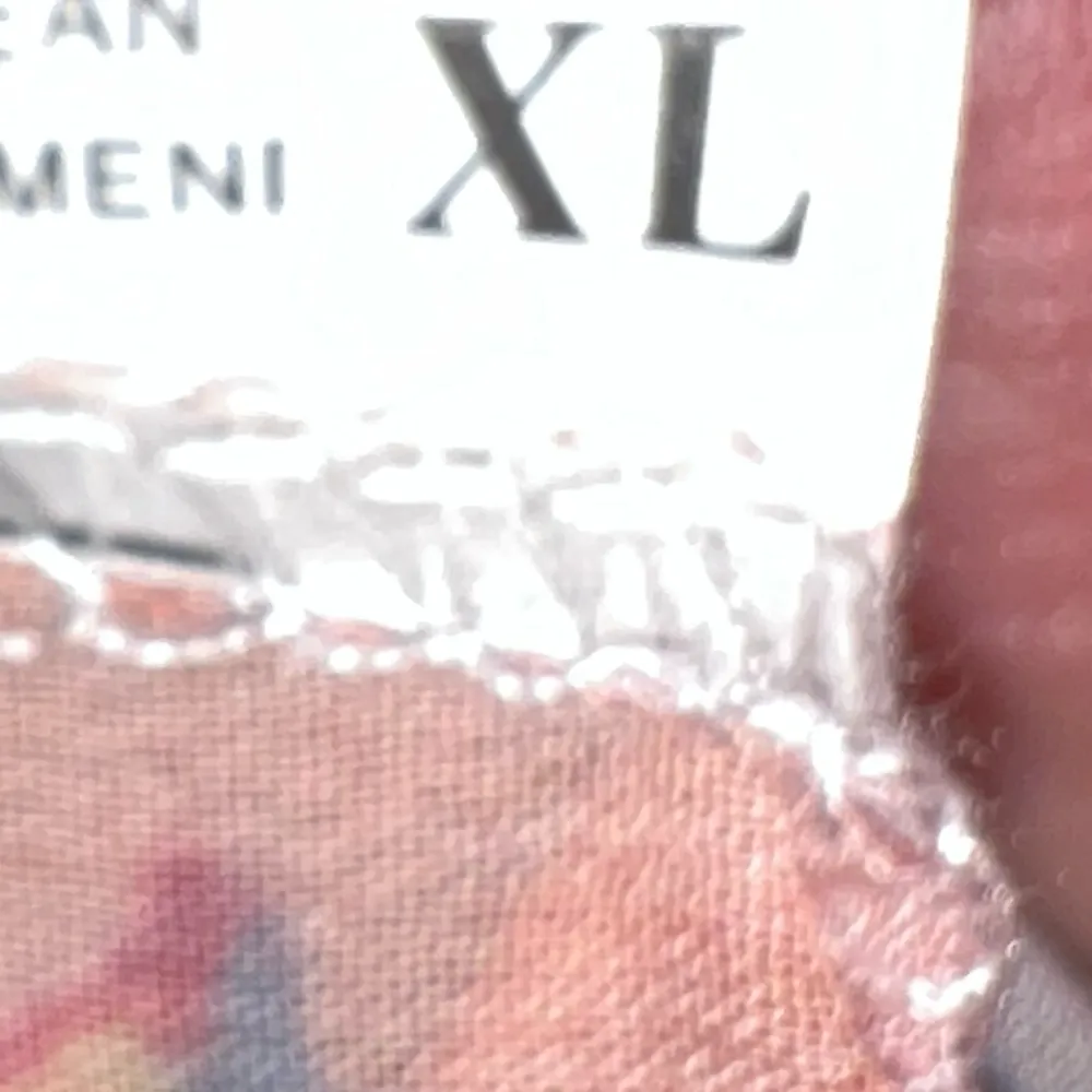 Floral Maxi Dress in Orange and Blue Size XL - Image 13