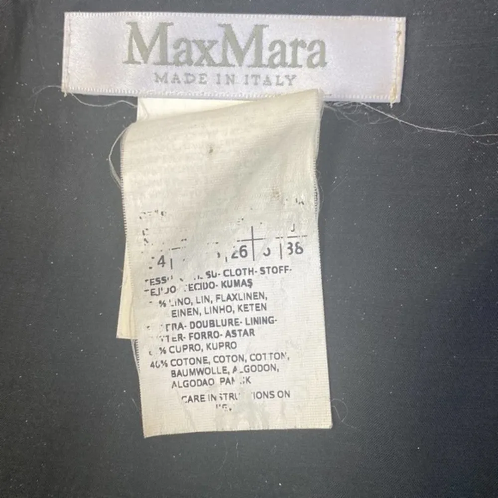 Cotton Linen Blend Sheath Dress - Image 5