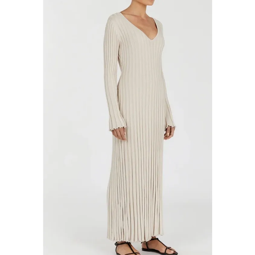 DISSH Reign Stone Long Sleeve Knit Midi Dress - Image 7