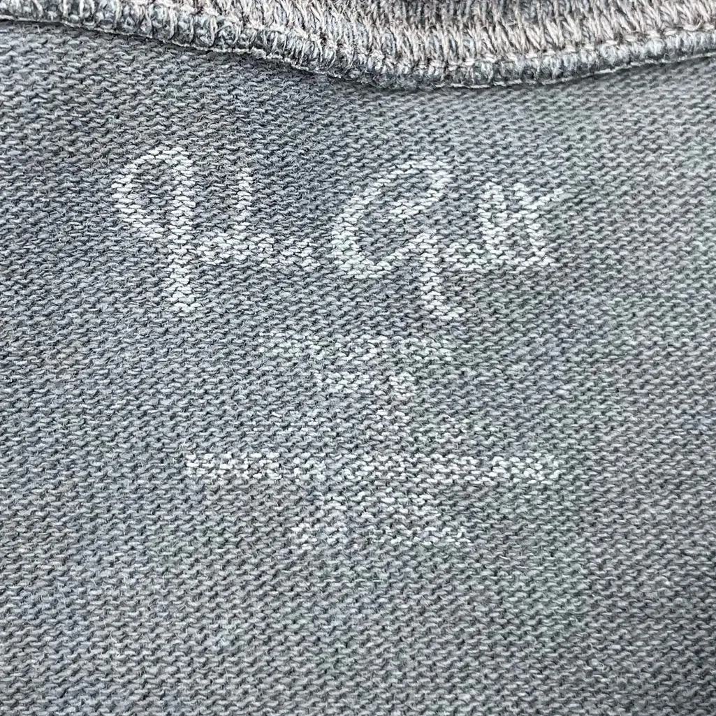 Brandy Melville John Galt Los Angeles 1984 T-Shirt One Size Navy Blue Baby Tee - Image 5