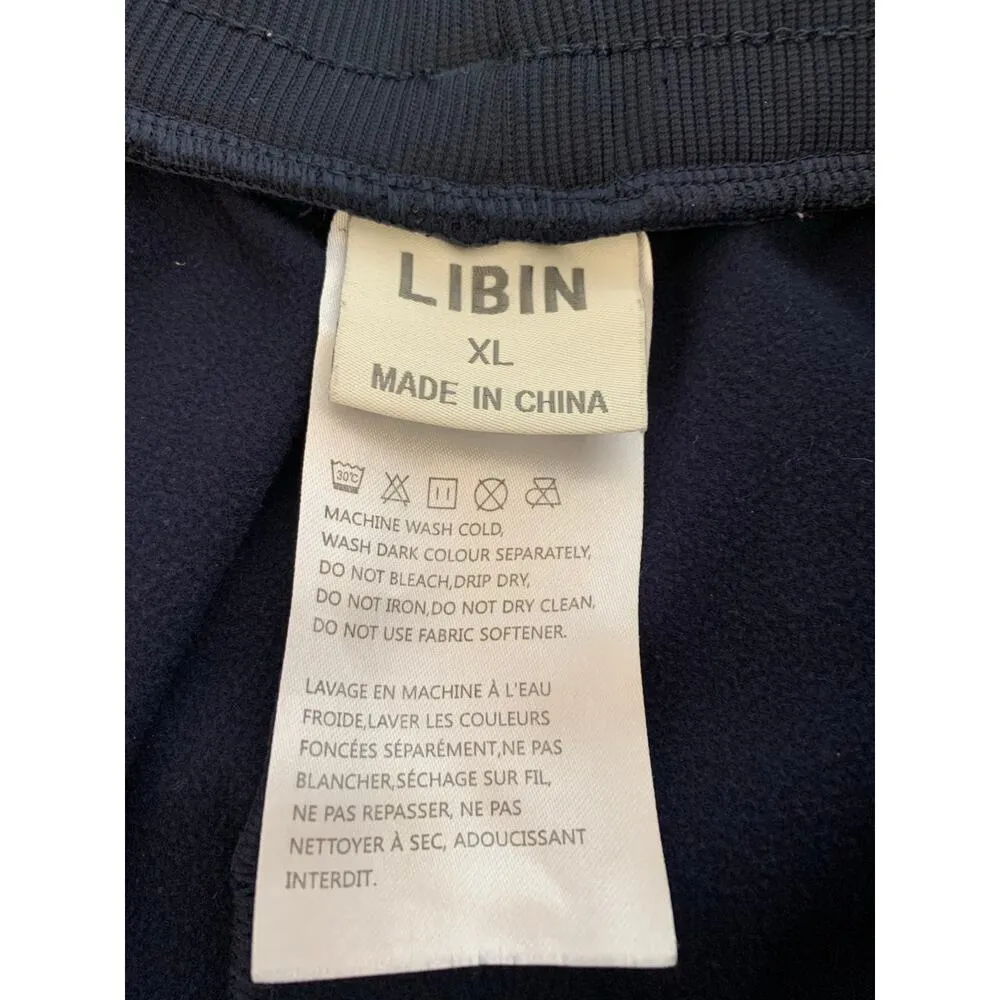 Joggers size XL women's Dark blue short length - Image 2