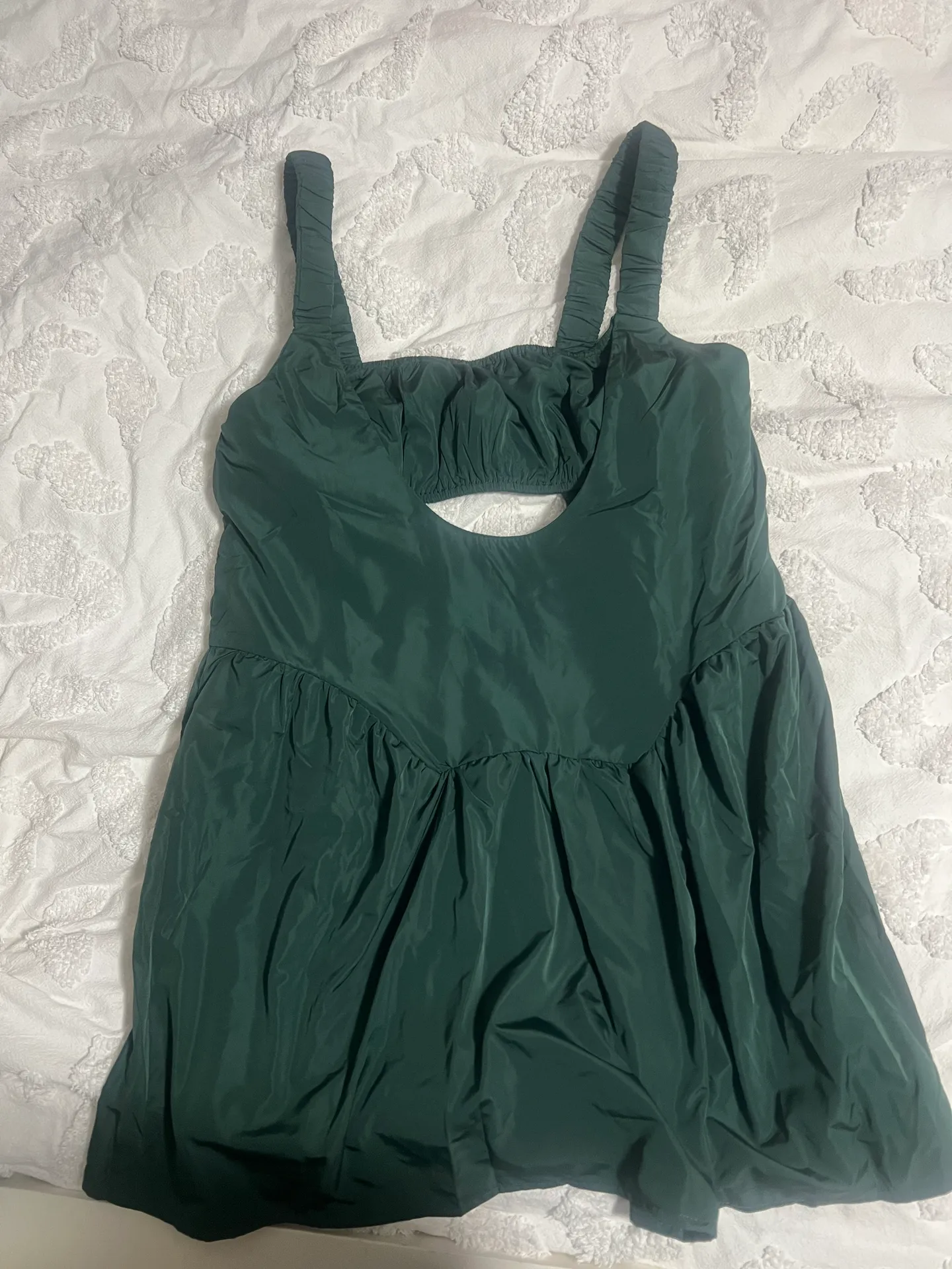 Hunter Green Romper - Image 2