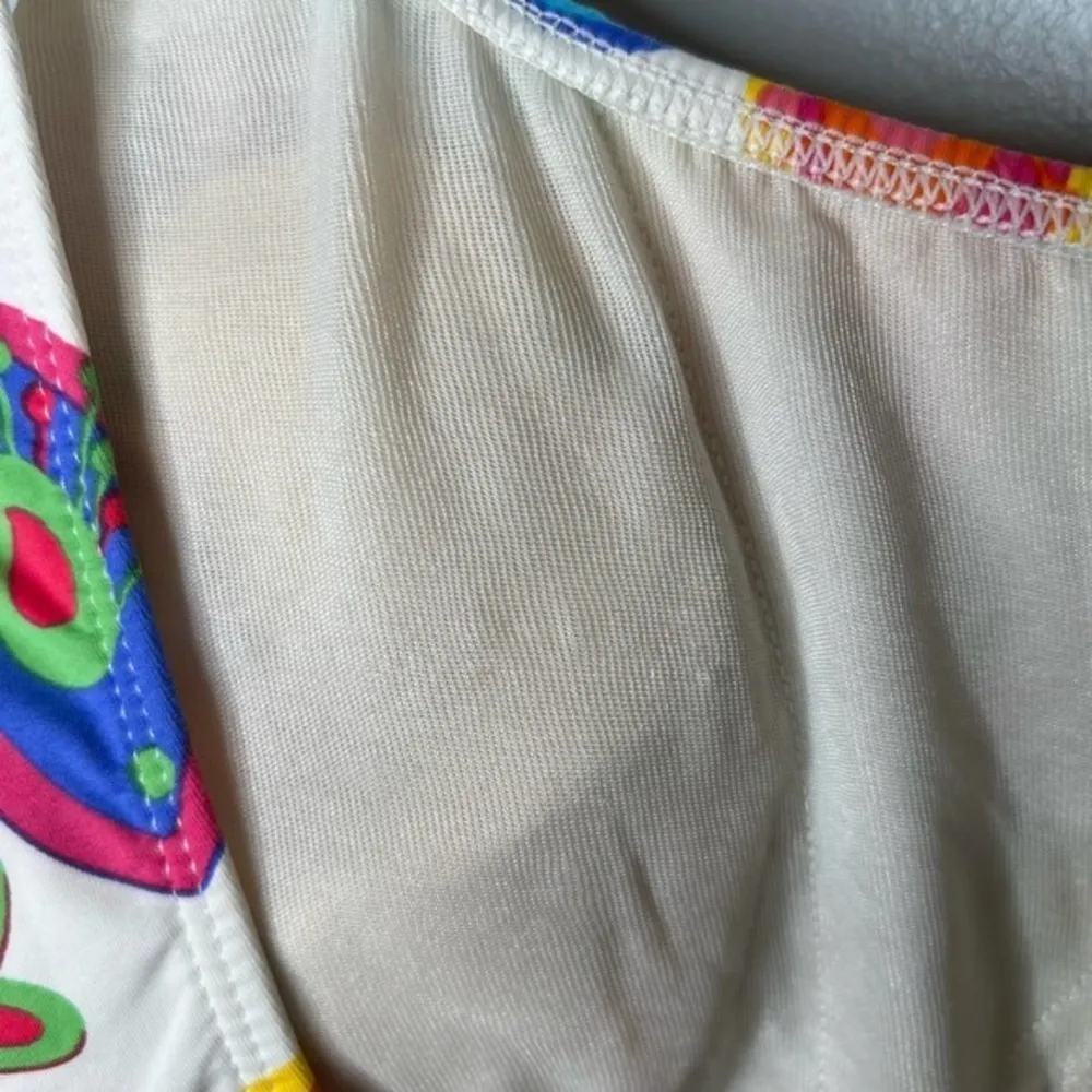 Fresh Produce white colorful fish novelty print one piece bathing suit size 14 - Image 8