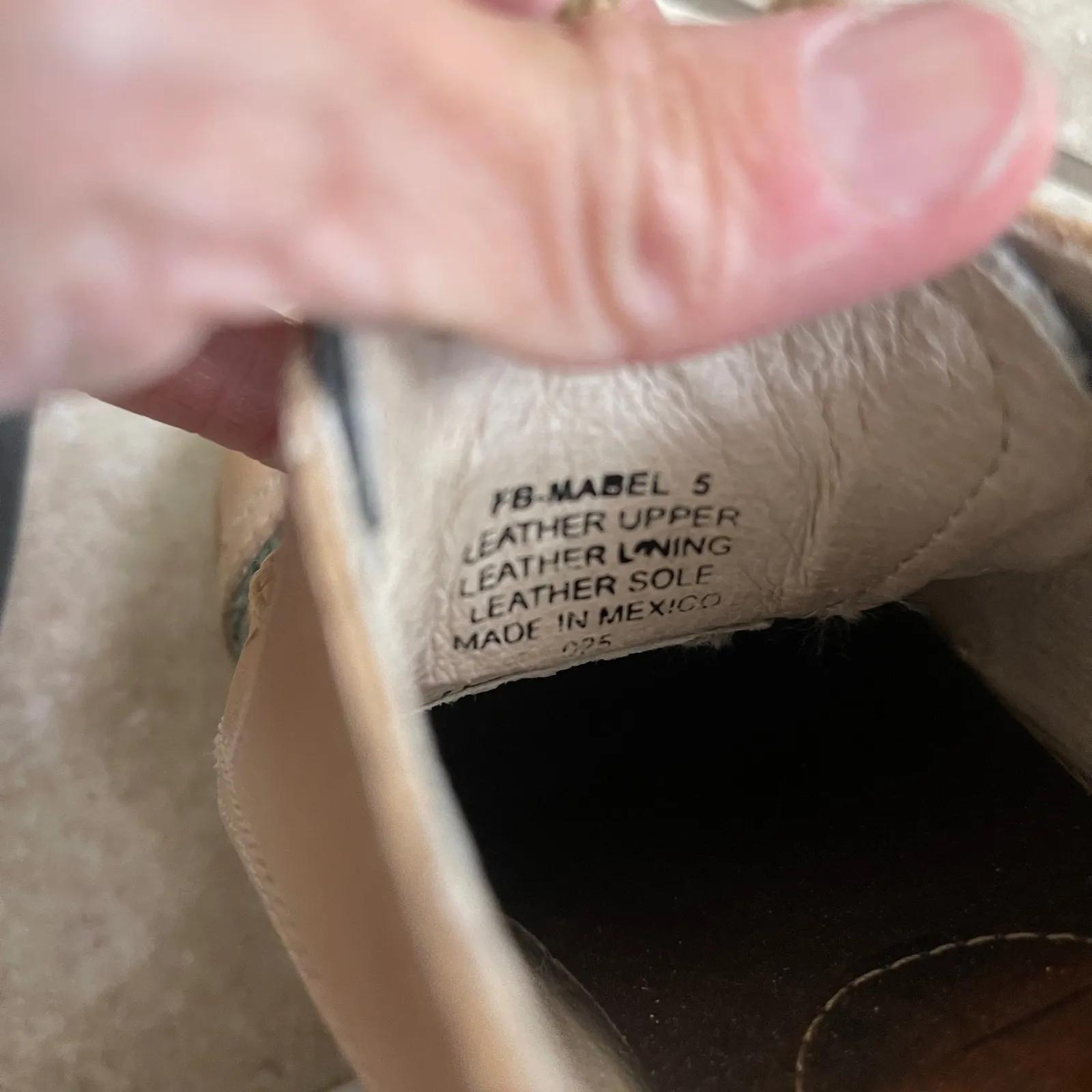 Freebird MABEL Women's Beige Snake Print Leather Lace Up Oxford Shoes Size 5 Tan - Image 8