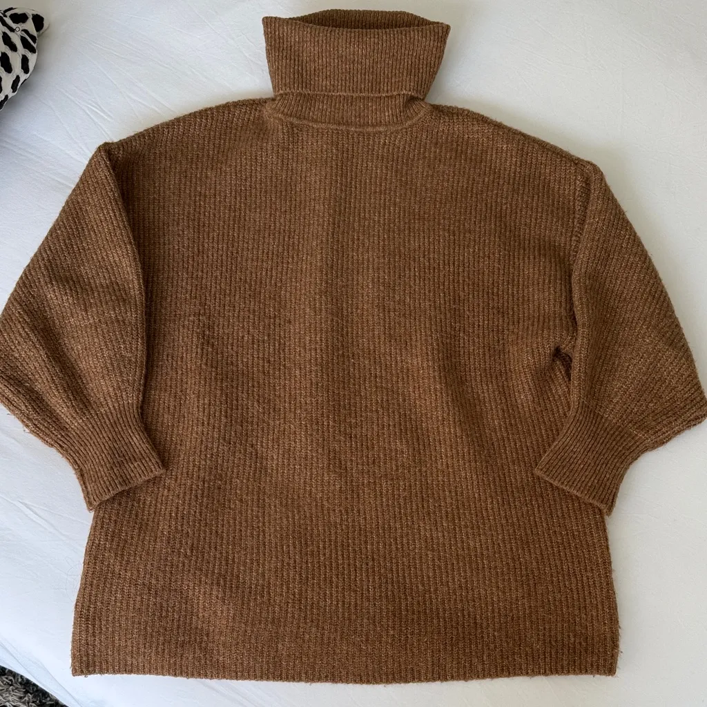 Mango Oversized Turtleneck Knit - Image 2