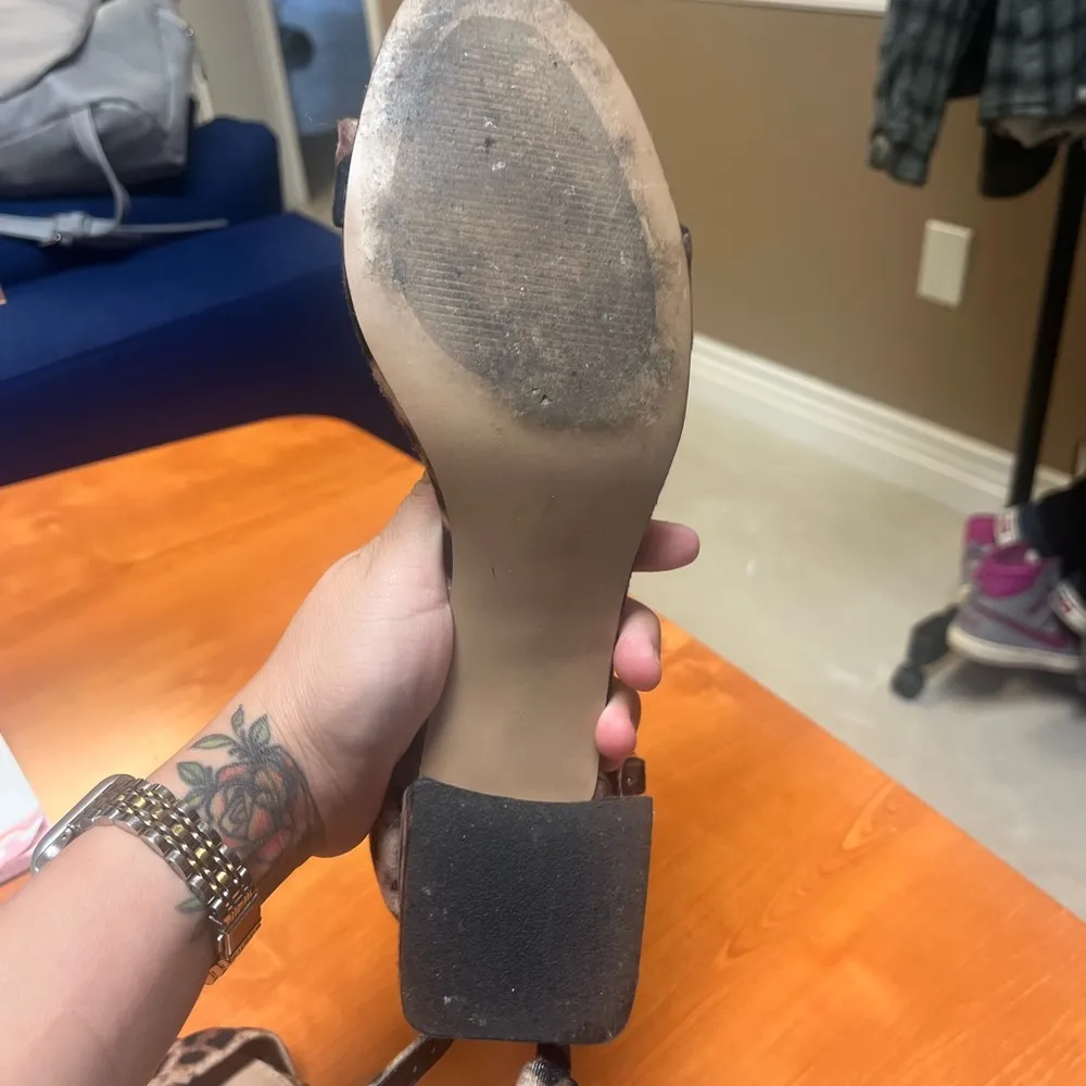 Steve Madden  Marisa Block Heel Sandal Leopard Fall Fashion - Image 6