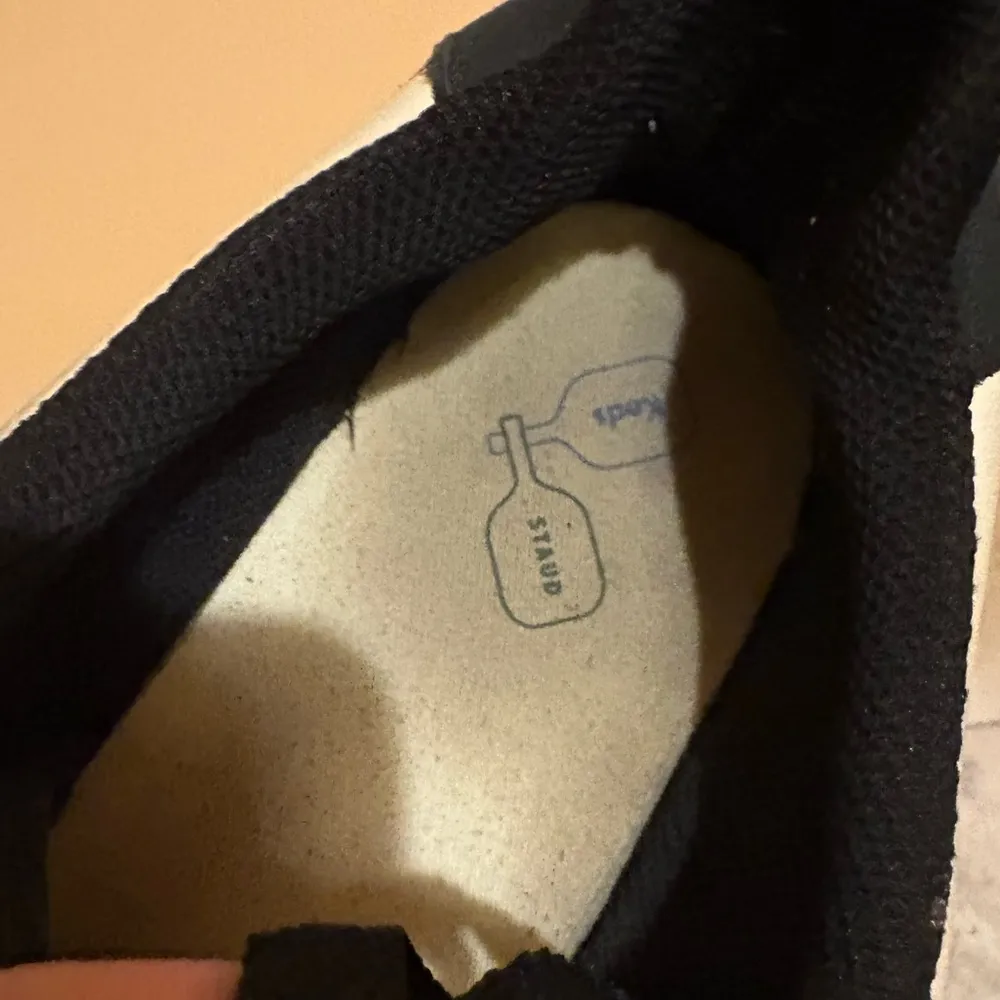 x Keds The Court Sneakers in Black/Cream - Image 12